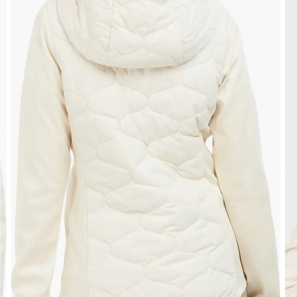 Barbour Kendra Hybrid Quilted Hooded Jacket - Picture 3 of 10